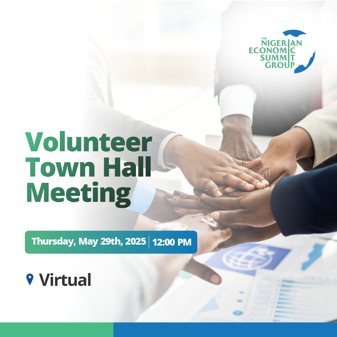 NESG VOLUNTEER TOWN HALL MEETING