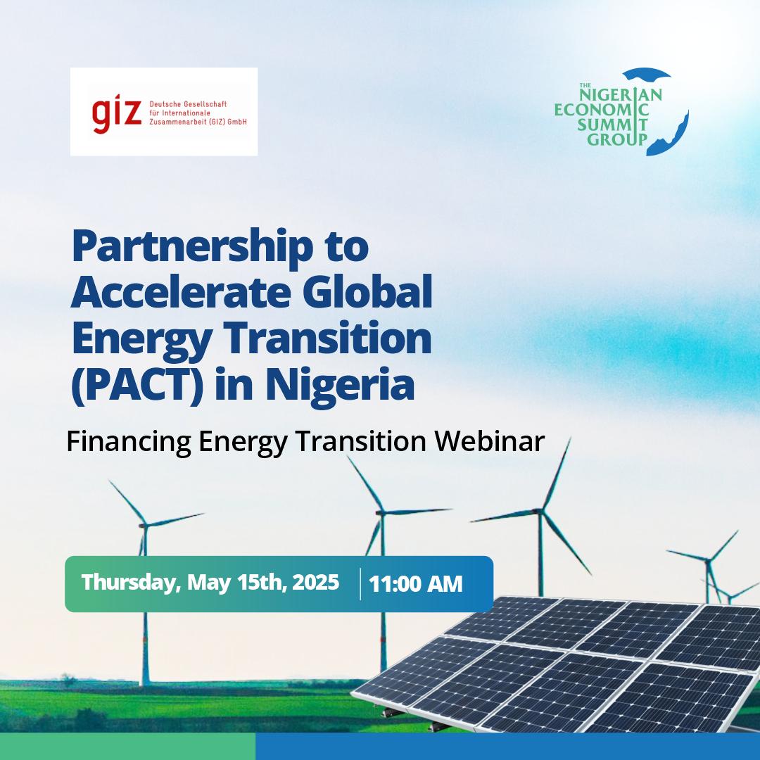 Engagement Towards a Successful Global Energy Transition Initiative for Nigeria