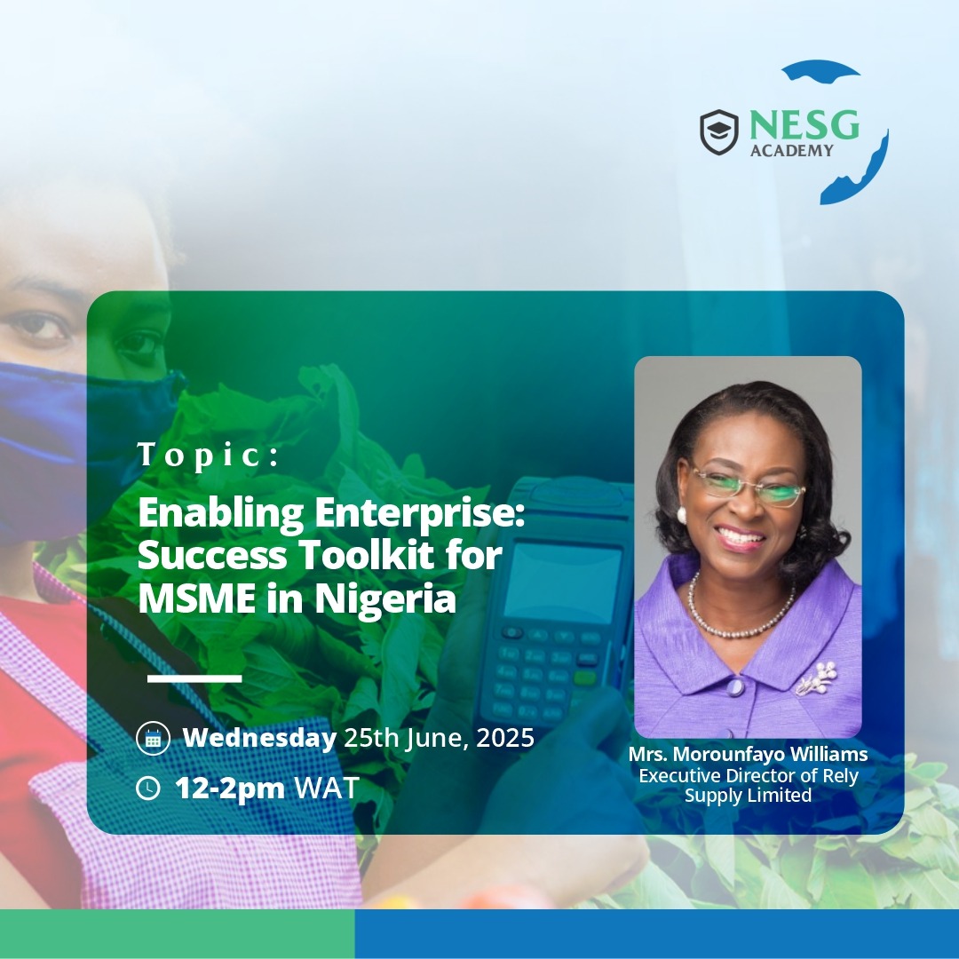 Enabling Enterprise: Success Toolkit for MSME in Nigeria